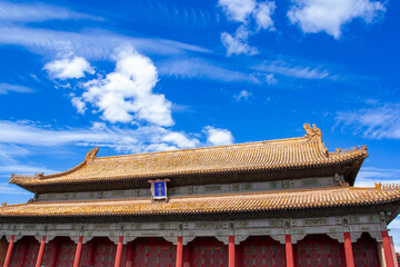 chinese temple roof
