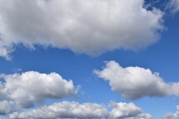 Clouds in an autumn sky, Sainte-Apolline, Québec, Canada