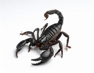 scorpion isolated on white background