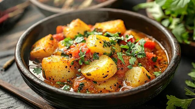 traditional macher jhol indian food video