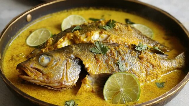 meen moilee indian seafood video