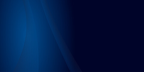 Modern banner for a website. The image is a gradient of dark blue with wispy white lines on the left side.