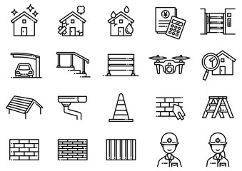 リフォームアイコン01　Renovation icons