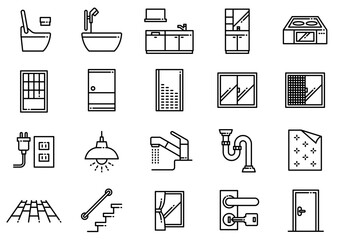 リフォームアイコン07　Renovation icons