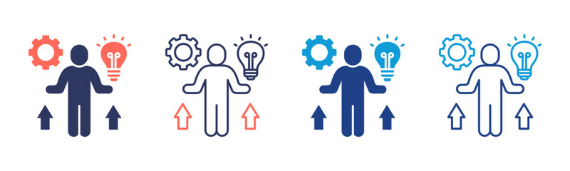 Capability icon sheet multiple style collection