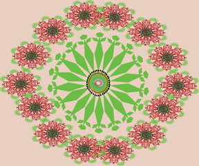 abstract floral background