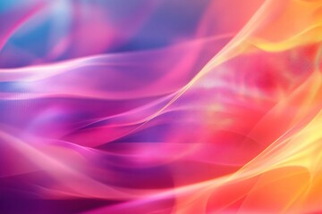 Obraz premium modern conceptual technological background in vibrant colors with blur