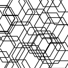 geometric seamless pattern. simple geometric structure