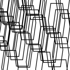 geometric seamless pattern. simple geometric structure