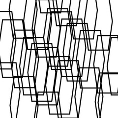 geometric seamless pattern. simple geometric structure