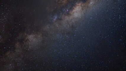 starry night sky with stars with the milky way