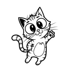 Coloring cartoon pictures