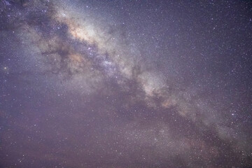 starry night sky with stars with the milky way