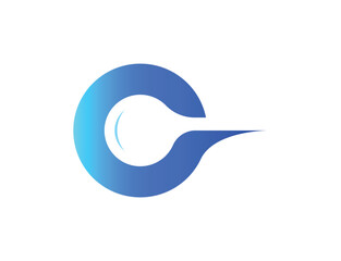 Creative Letter C Drop Logo