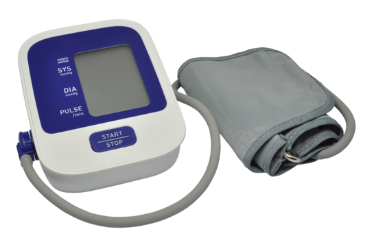 Automatic Digital Blood Pressure Monitor Isolated