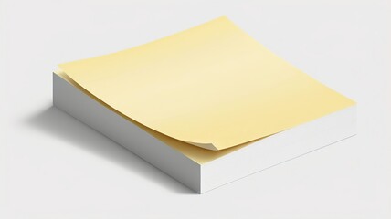 Editable sticky note graphic element