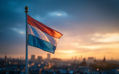 Netherlands, Netherlands flag, flag, Amsterdam, freedom, waving, National flag, pride, pole, national, patriotism, sky, patriotic, symbol, wind, flags, banner, country, nation, flying
