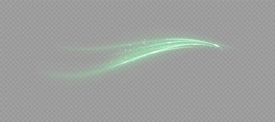 Blue neon swirl spins at light speed. Wind motion glides in curved vector path. Cold airflow effect fits seasonal banner design. Transparent swoosh marks fresh air burst. Twilight wind line suits icy 