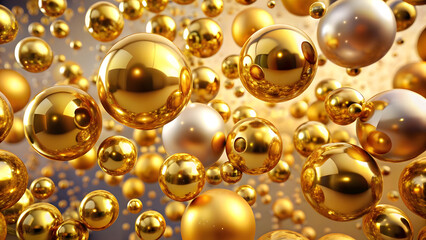 Naklejka premium abstract background with bubbles