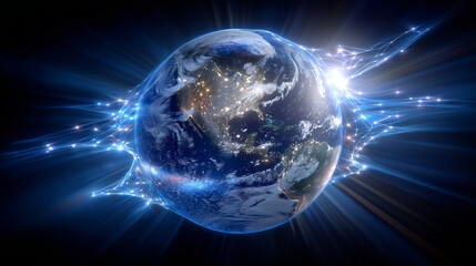 Real-Time Atmospheric Recovery Projection for Earth