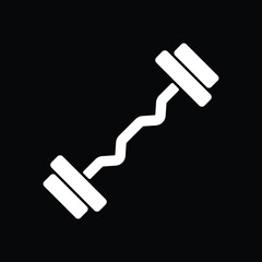 Icon Fitness And Healty Vector