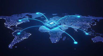 International Connectivity with Digital Footprints