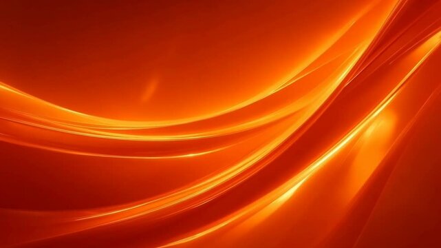 Dynamic orange background with flowing light streaks creating a warm and vibrant visual texture