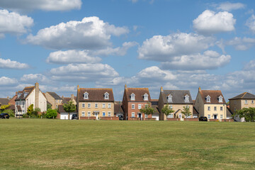The village of Cambourne in Cambridgeshire Engalnd