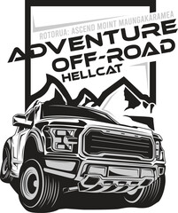 Adventure Off-Road Truck Graphic Design