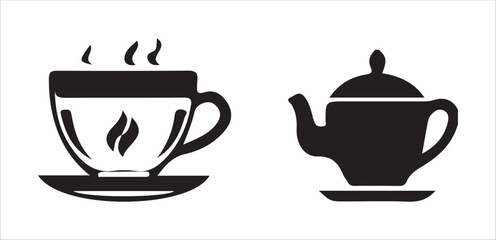 cup of coffee and tea