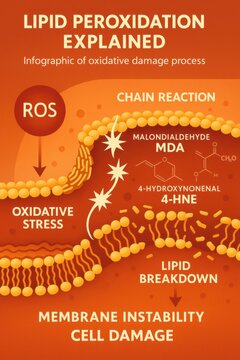 Lipid Peroxidation Explained Infographic