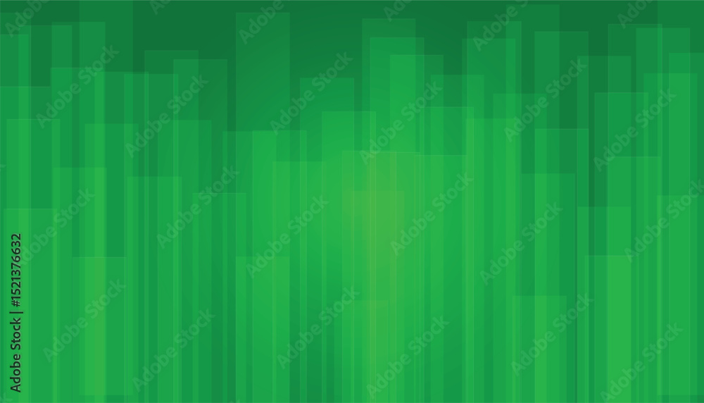 Aufkleber Green abstract background with square shape. minimal geometric background, square elements. green background