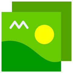 picture flat icon