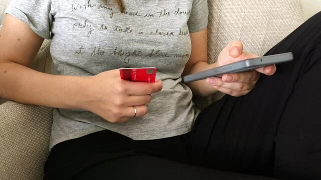 Pago online con tarjeta de cr&eacute;dito o d&eacute;bito seguro de estafas 