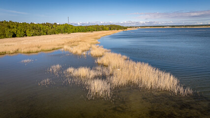 landscape with lake