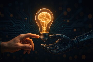 Human and ai collaboration bright idea innovation