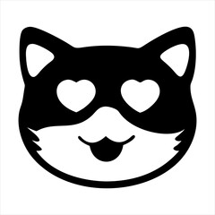 vector illustration of a cat