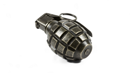 Antique-Style Hand Grenade Replica with Detailed Texturing