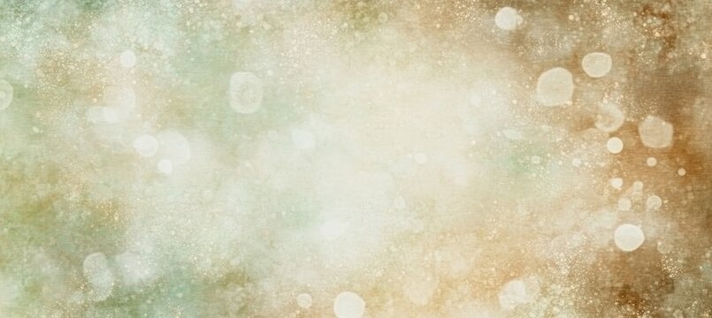 Calm Backdrop with Textured Beige and Light Pastel Gradient, Soft Diffused Bokeh Lights Effect - Powered by Adobe