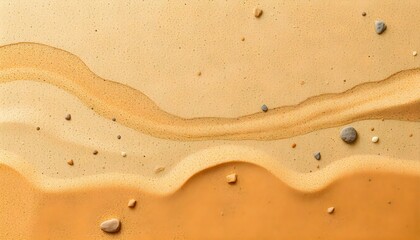 Obraz premium Abstract Beige and Brown Fluid Art Texture Background