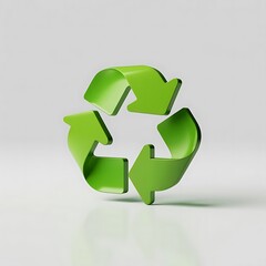 3D Recycle icon