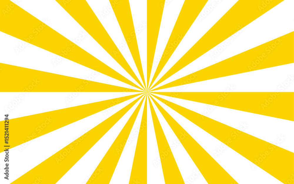 Poster Abstract vivid, radial spiral burst pattern with red and white curved rays. Dynamic and symmetrical, using bold movement and energy. Retro, psychedelic feel reminiscent of vintage pop art.