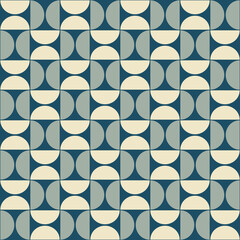 Stylish teal and off-white abstract pattern with a vintage vibe, great for creative projects, branding, or as a unique digital wallpaper. 7200x7200 px high quality JPG background
