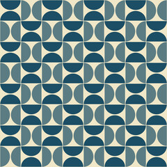 Stylish off-white and teal pattern with a vintage vibe, great for creative projects, branding, or as a unique digital wallpaper. 7200x7200 px high quality JPG background