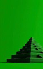 Green Pyramid Structure Design