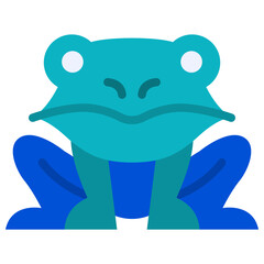 frog flat icon