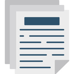 Obraz premium Paper Icon