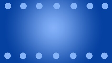 blue background with gradient and circle border