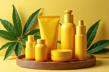 spa still life with aloe vera