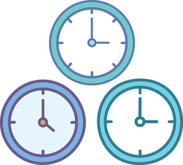 vector clock icon